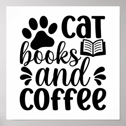 Minimalist Paw Print & Book Graphic Quote (Voorkant)