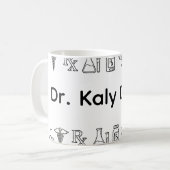 Minimalist Personalized Pharmacist Mug (Devant gauche)