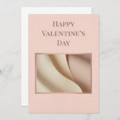 Minimalist Photo Valentine Card (Voorkant / Achterkant)