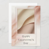 Minimalist Photo Valentine Card (Voorkant / Achterkant)