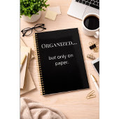 Minimalist Planner Custom Initial Back Cover