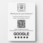 Minimalist QR Code | Modern Clean Custom Design Fotoplaat (voorkant)