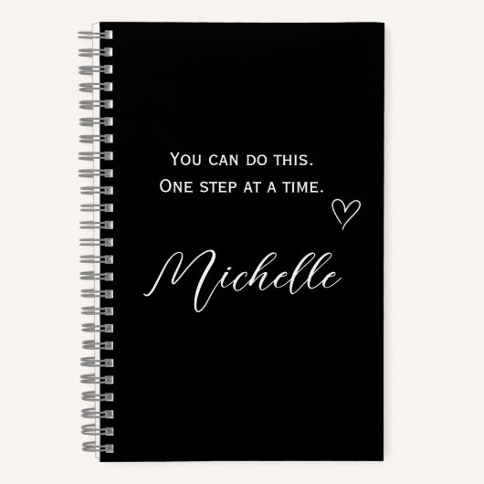 Minimalist Quote | You Can Do This Personalized Notitieboek (Voorkant)