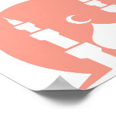 Minimalist "Ramadan Kareem" Wall Art  Poster (Hoek)