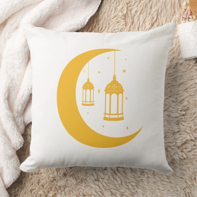 Minimalist Ramadan Night Sky Cushion Kussen (Deken)