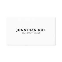 Minimalist Real Estate QR Code Modern White 