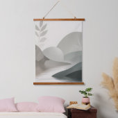 Minimalist River Hangend Wandkleed (Slaapkamer)