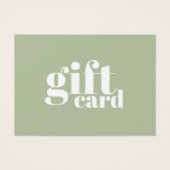 Minimalist Sage Green White Salon (Devant)