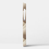 Minimalist Sand Wave Abstract Phone Case Sculpted (Achterkant / Links)