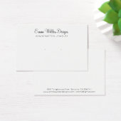 Minimalist Script Earring Display Card (Bureau)