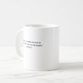 Minimalist Stoic Quote Seneca Mug (Devant gauche)