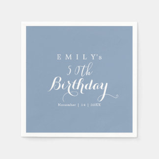 Minimalist Typography Birthday Party Design  Servet