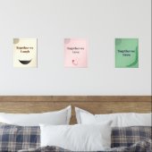 Minimalist Wall Art set of 3 (Chambre à coucher)