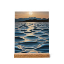 Minimalist Waves at Dawn