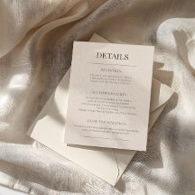 Minimalist Wedding Details Soft Latte