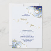 Minimalist Wedding Invitation Template Kaart (Voorkant)