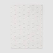 Minimalist Wedding tissue Paper | Warm Ivory Tissuepapier (Voorkant)