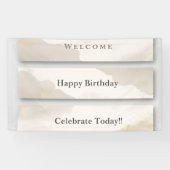 Minimalist Welcome & Celebration Banner | Modern (Horizontaal)