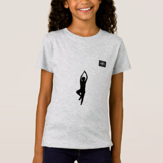  Minimalist Yoga Pose Silhouette T-Shirt