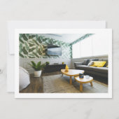 Minimaliste 4 Photos Nous Avons Déplacé Faire-part (Dos)