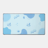 Minimaliste bleu Abstrait moderne (Recto)