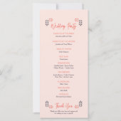 Minimaliste Chic esthétique Élégant Programmes de  (Dos)