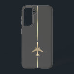 Minimaliste de l'aviation Samsung Galaxy Coque<br><div class="desc">Minimalist Aviation Samsung Galaxy S21 Coque</div>