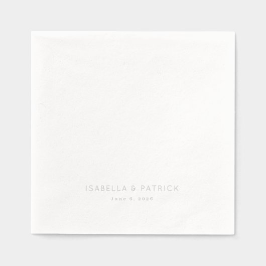 Minimaliste Élégant Blanc Cassé (Recto)