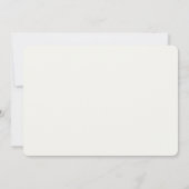 Minimaliste Enregistrer l'invitation de la carte d (Dos)