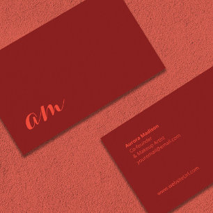 Minimaliste et beau Carte de visite simple