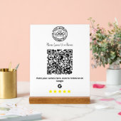 Minimaliste Google Avis Business Qr Code (Mariage)
