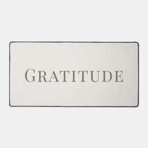 Minimaliste Gratitude – Conception de typographie