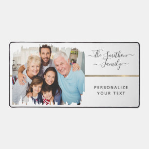 Minimaliste moderne blanc & or Ajouter une famille