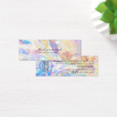 Minimaliste Moderne Client Merci Remise Insertion (Bureau)