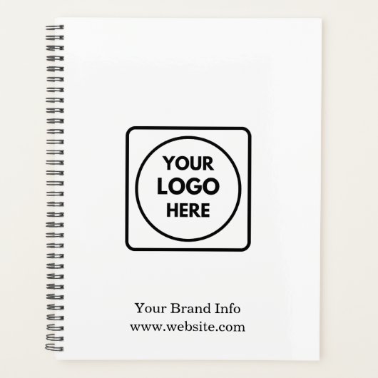 Minimaliste moderne | Planificateur de logo d'entr (Devant)