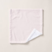 Minimaliste Moderne Rose Rouge (Gant de toilette)