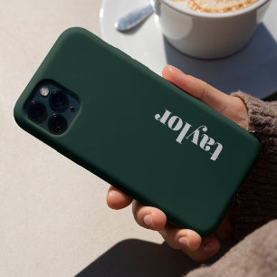 Minimaliste Moderne Simple Vert Personnalisé