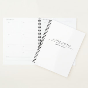 Minimaliste Noir et Blanc Moderne