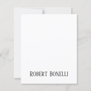 Minimaliste Papier uni noir et blanc moderne