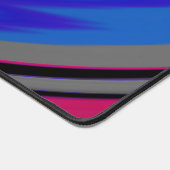 Minimaliste personnalisé Abstrait bleu fractal (Coin)