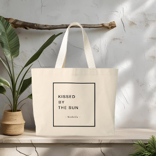 Minimaliste Personnalisé embrassé par le Sac fourr