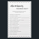 Minimaliste qui connaît la mariée meilleure douche<br><div class="desc">Conçu pour se coordonner avec notre collection Scalloped Border, ce mignon minimaliste qui connaît la mariée meilleur jeu de douche nuptiale dispose d'un design classique avec une torsion unique - la bordure à pétales est une d'une sorte, et va sûrement ajouter une légère touche rétro à ce jeu. Si vous...</div>