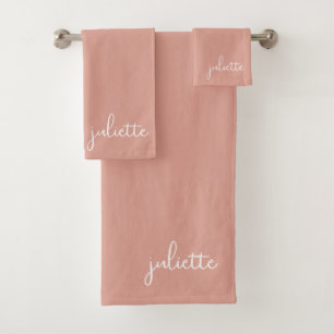 Minimaliste Rose Poussiéreux Personnalisé