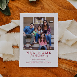 Minimaliste Rouge Nouvelle Maison Pour Les Vacance