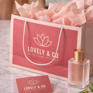 Minimaliste Sac de Salon de Beauté Rose Poussiéreu
