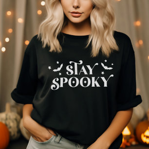 Minimaliste Séjour Éffrayant Halloween Sweatshirt