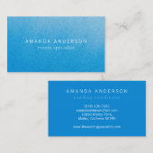 Minimaliste simple et élégant| Carte de visite (Devant / Derrière)