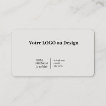 Minimaliste simple juridiqu avocat carte de visite