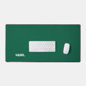 Minimaliste texte personnalisé gras vert (Clavier et souris)