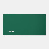 Minimaliste texte personnalisé gras vert (Recto)